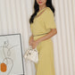 Sienna Maxi Dress (Yellow)