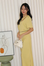 Sienna Maxi Dress (Yellow)