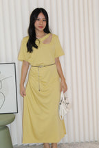 Sienna Maxi Dress (Yellow)