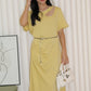 Sienna Maxi Dress (Yellow)