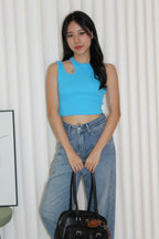 Remy Cut In Top (Blue)