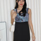 Lamer Printed Romper (Black)