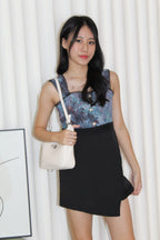 Lamer Printed Romper (Black)