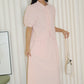 Blossom Two Piece Cheongsam Set (Pink)