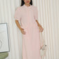 Blossom Two Piece Cheongsam Set (Pink)