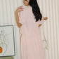 Blossom Two Piece Cheongsam Set (Pink)