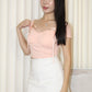 Freya Ribbon Bra Top (Pink)