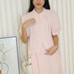 Blossom Two Piece Cheongsam Set (Pink)
