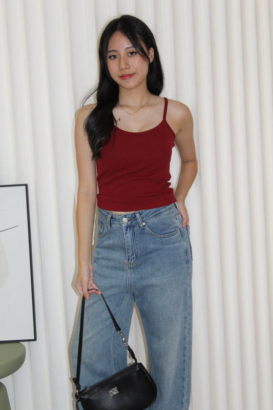 Dinny Padded Top (Red)