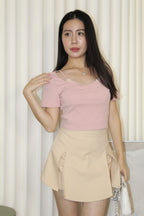 Reina Skorts (Cream)