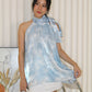 Shanky Halter Top (Blue)
