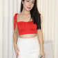 Sonia Crop Top (Red)