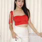 Sonia Crop Top (Red)