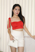 Sonia Crop Top (Red)