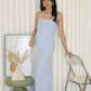 Winnie Mesh Maxi Dress (Blue)