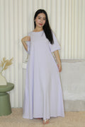 Becca Casual Cotton Maxi Dress (Lilac)