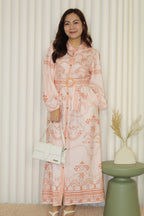 Grace Floral Maxi Dress (Pink)