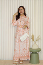 Grace Floral Maxi Dress (Pink)