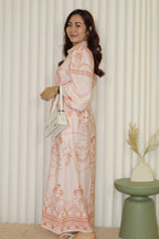 Grace Floral Maxi Dress (Pink)