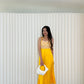 Sandrea Midi Dress (Yellow)