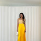 Sandrea Midi Dress (Yellow)