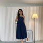 Rhea Denim Dress (Blue)