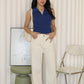 Shannon Straight Pants (Cream)