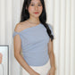 Dierdre Asymmetric Top (Cream)