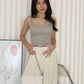 Yana Pleated Pants (Cream)