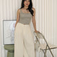 Yana Pleated Pants (Cream)