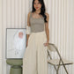 Yana Pleated Pants (Cream)