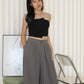 Yana Pleated Pants (Cream)