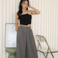 Yana Pleated Pants (Cream)