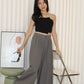 Yana Pleated Pants (Cream)