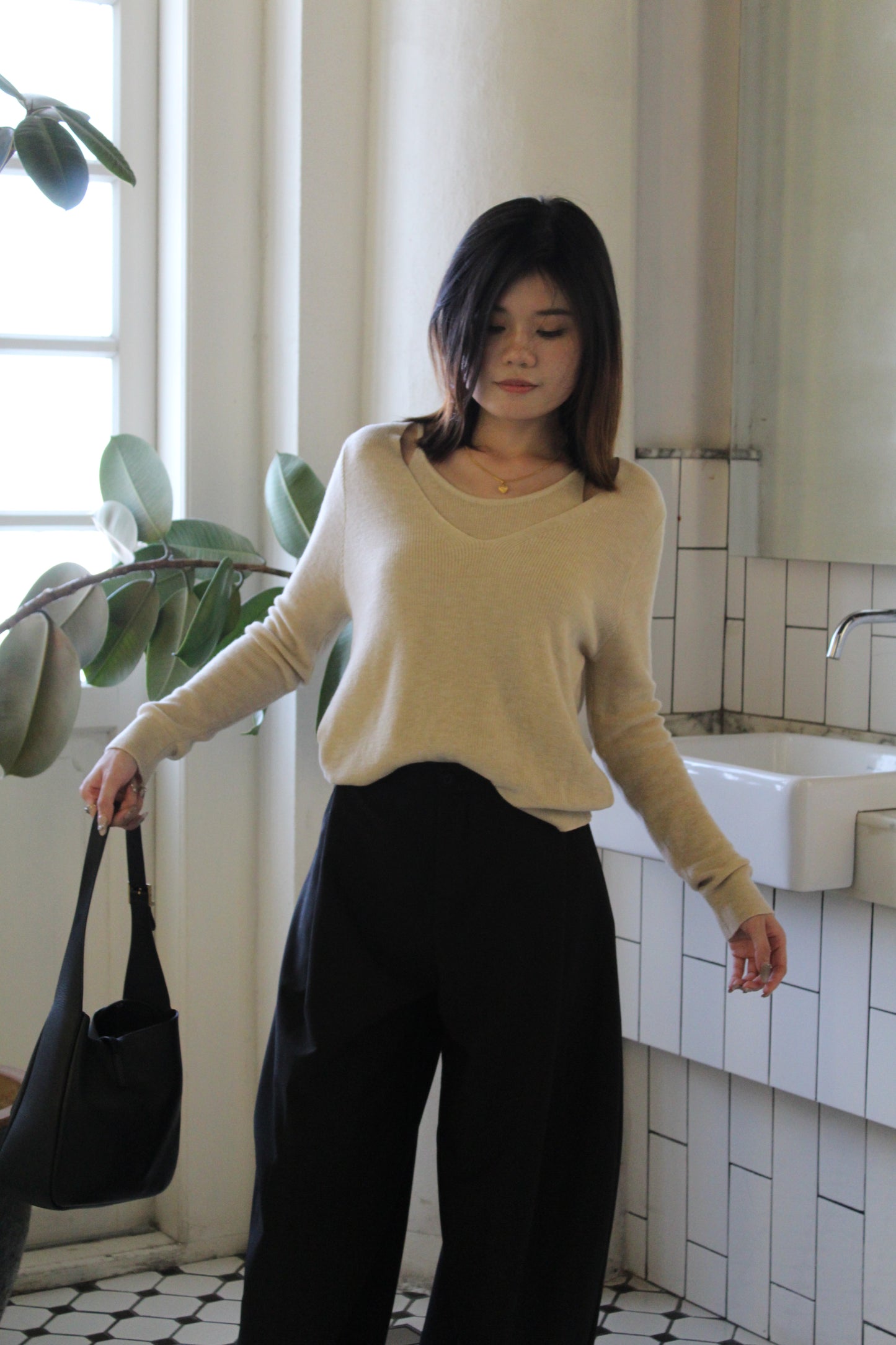 Faelynn Knit Top (Blue)