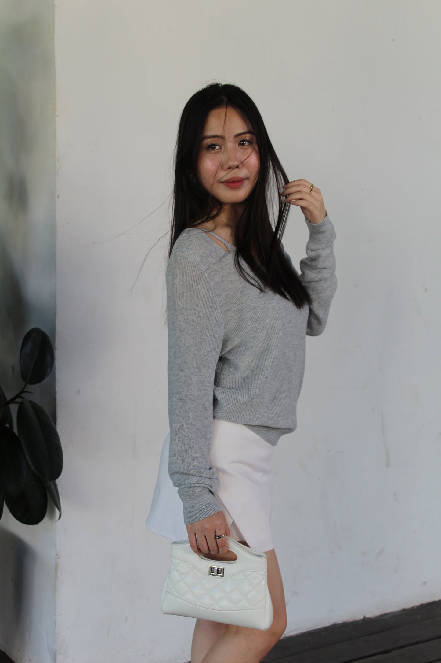 Faelynn Knit Top (Blue)