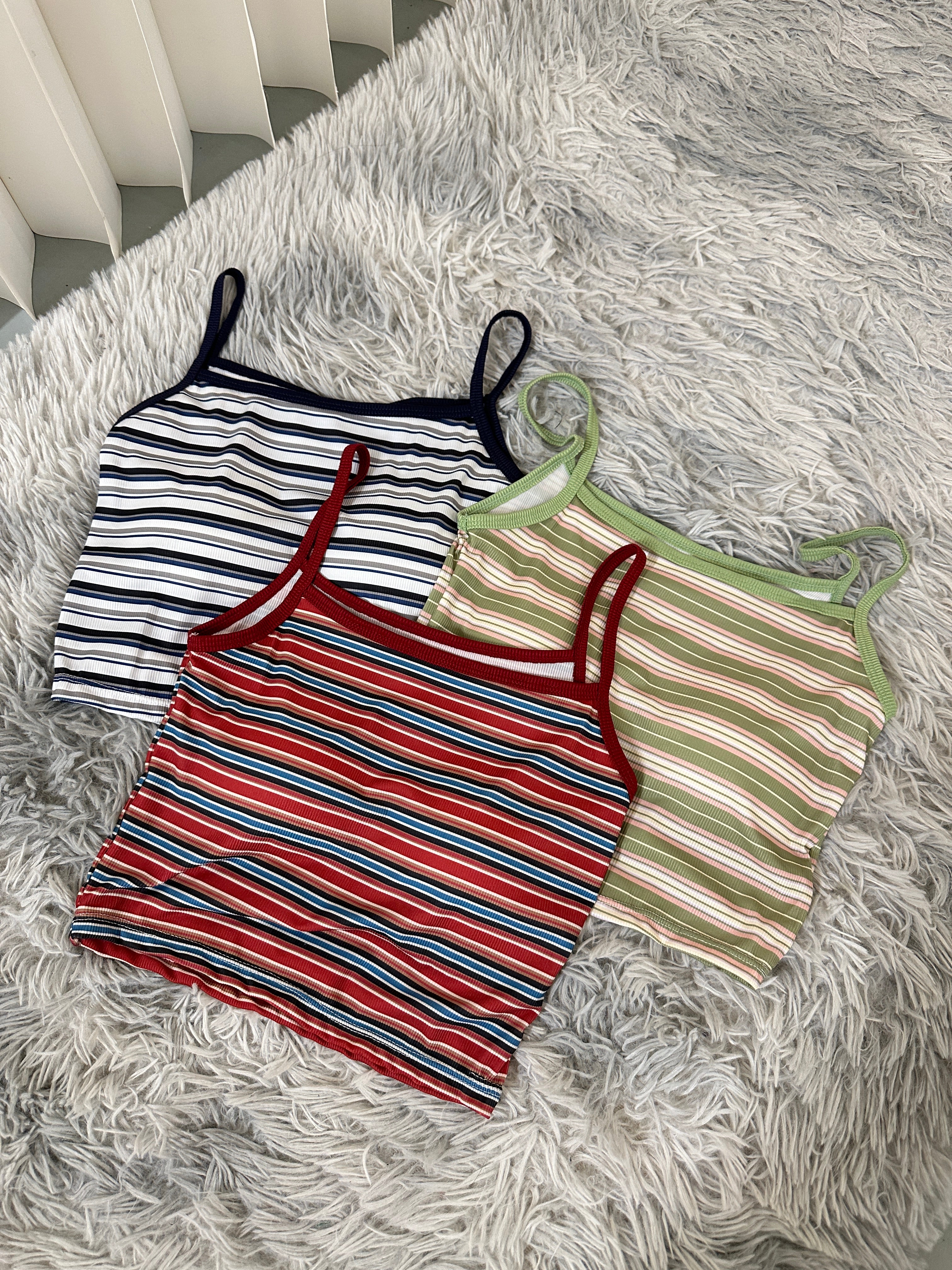 Sabrina Stripes Bra Top