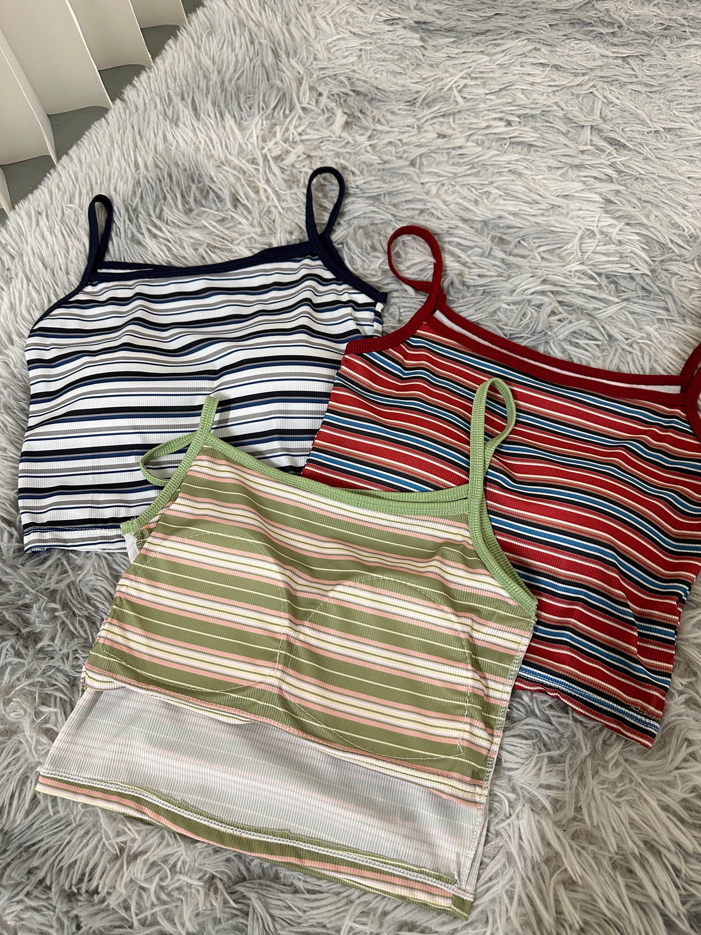 Sabrina Stripes Bra Top