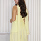 Yurika Tube Flare Maxi Dress (Yellow)