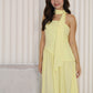 Yurika Tube Flare Maxi Dress (Yellow)