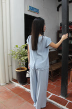Wynter Two Piece Pants Set (Grey)