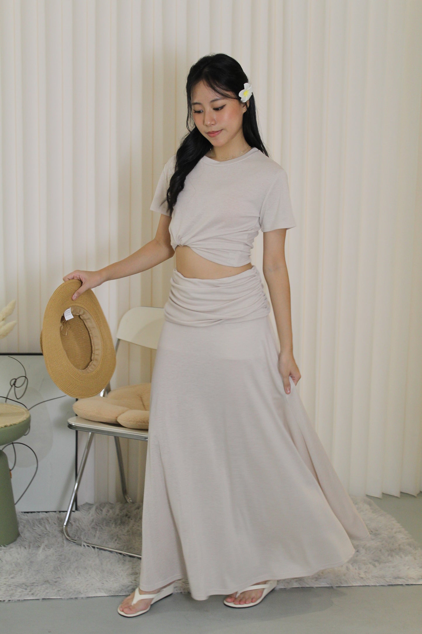 Sofea Casual Two Piece Set (Black)