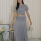 Sofea Casual Two Piece Set (Black)