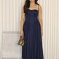 Caitlyn Flare Midaxi Dress (Blue)