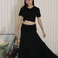 Sofea Casual Two Piece Set (Black)