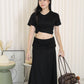 Sofea Casual Two Piece Set (Black)