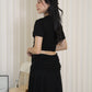 Sofea Casual Two Piece Set (Black)