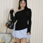 Lena Puffy Mini Skirt (Blue)