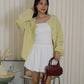 Lena Puffy Mini Skirt (Blue)