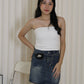 Channie Padded Tube Top (Cream)